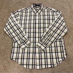 Nautica 100% Cotton Men’s‎ Size Large Button Shirt